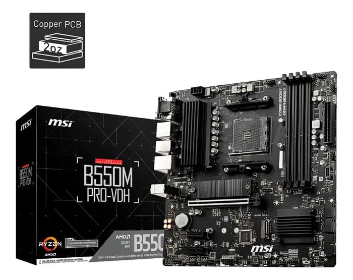 Placa Mãe MSI B550M