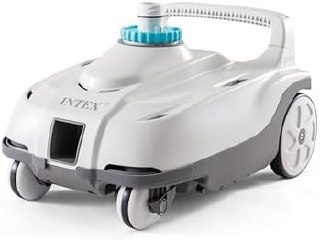 Intex, aspirador de pó robô para limpeza de piscinas, funcionamento sob a pressão da água limpa, ZX100