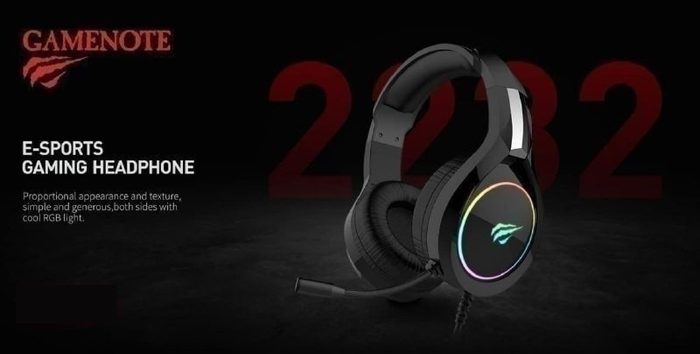 Headset Havit H2232d, Gamer, Iluminação RGB, com Microfone