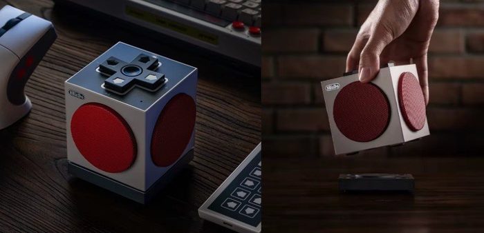 Caixa de Som 8BitDo Retro Cube 2 com dock