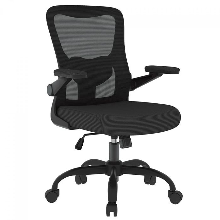 Cadeira de Escritório FlexiSpot OCB1-Lite, Ajustável, 3D, Mesh, Preta