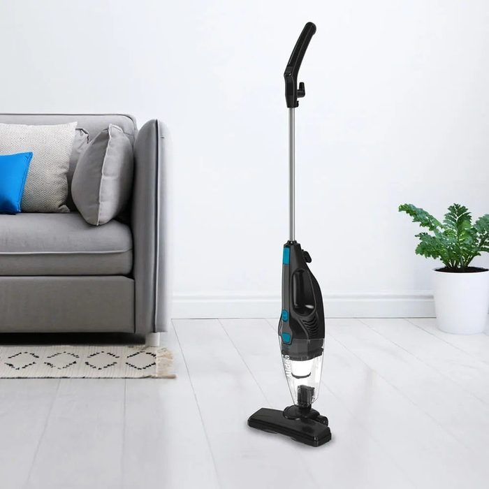 Aspirador De Pó Vertical 2 Em 1 Preto E Azul Midea 220V