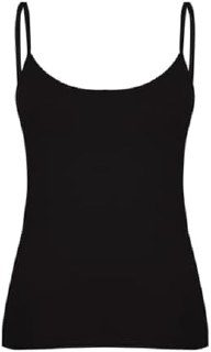 Camiseta Regata Alça Fina Segunda Pele Anágua Feminina Conforto Lisa Blusa Academia Baixo