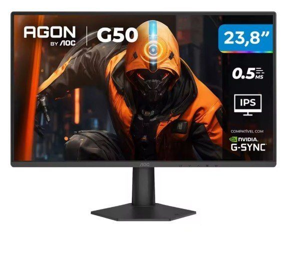 Monitor AOC Agon G50 24" Full HD IPS 144Hz 0.5ms