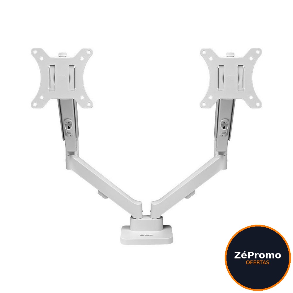 suporte para monitores zinnia nimbo 210 branco