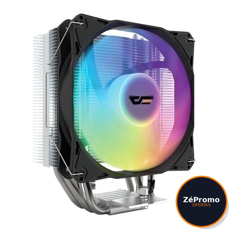 cooler para processador aigo darkflash z4 argb 120mm