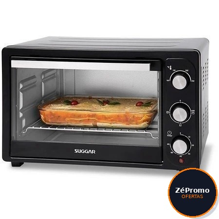 forno elétrico suggar fe4201pt/fe4202pt 42 litros preto