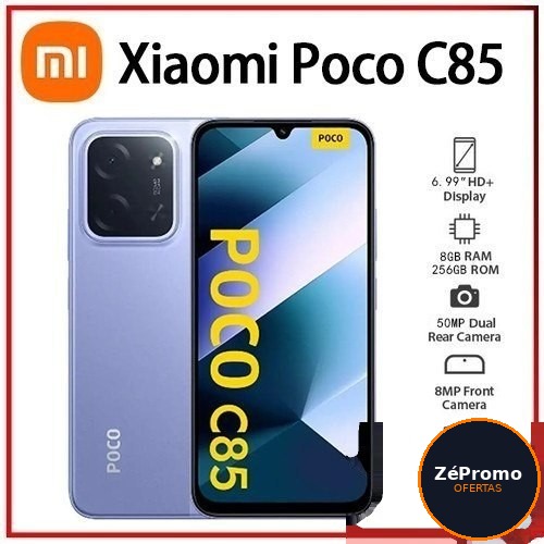 celular xiaomi poco c85 256gb 8gb