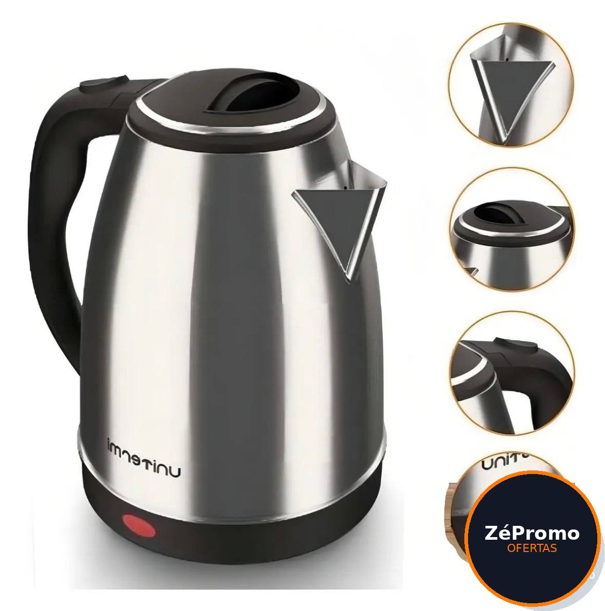 chaleira elétrica nohara atacama 1,8l 1200w 127v
