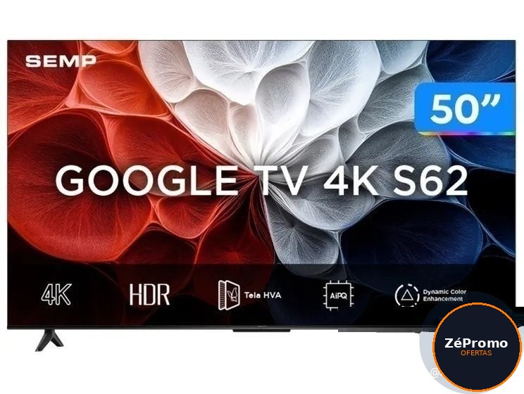 tv semp 50s62 50 4k uhd led google tv
