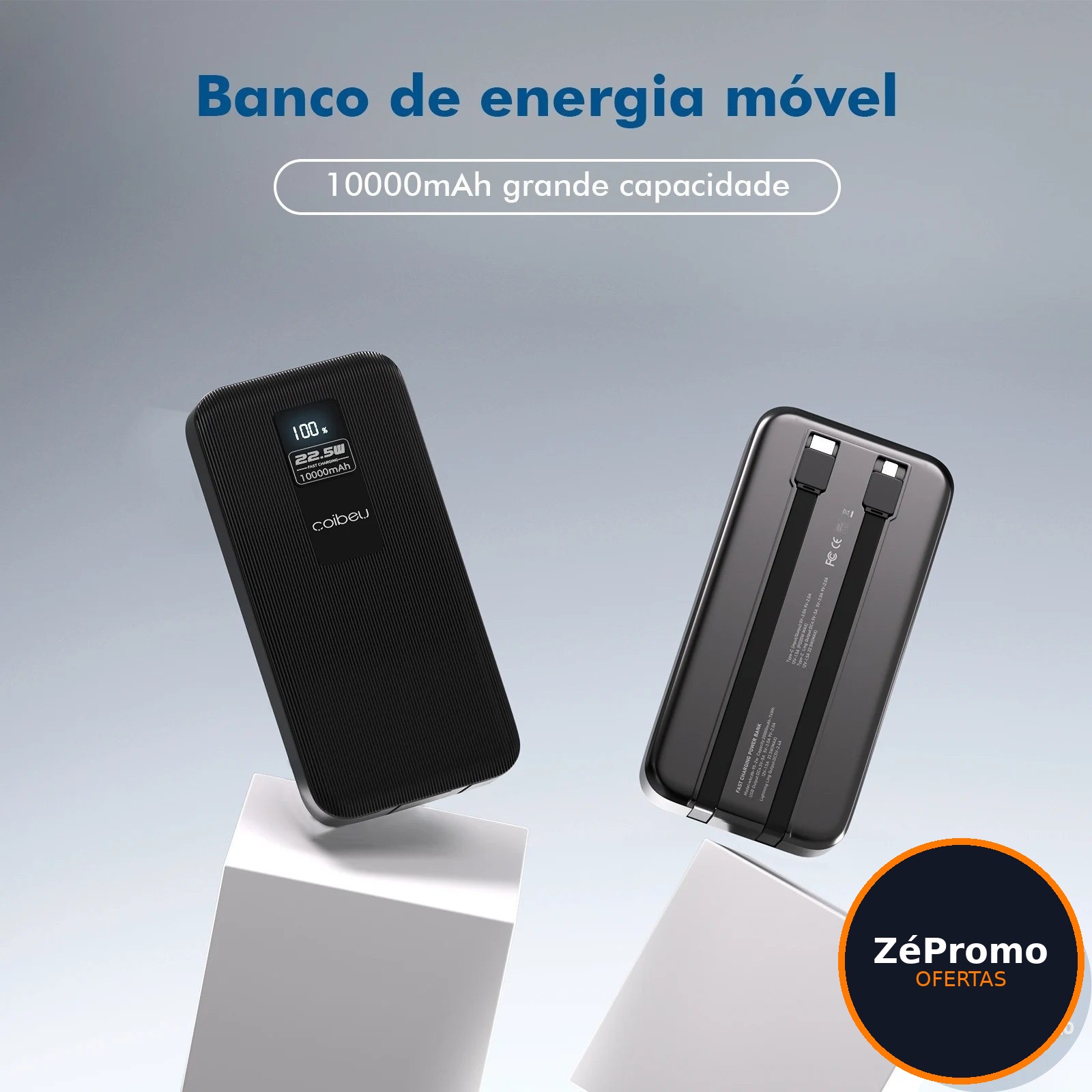 power bank coibeu 10000mah 20000mah 23w