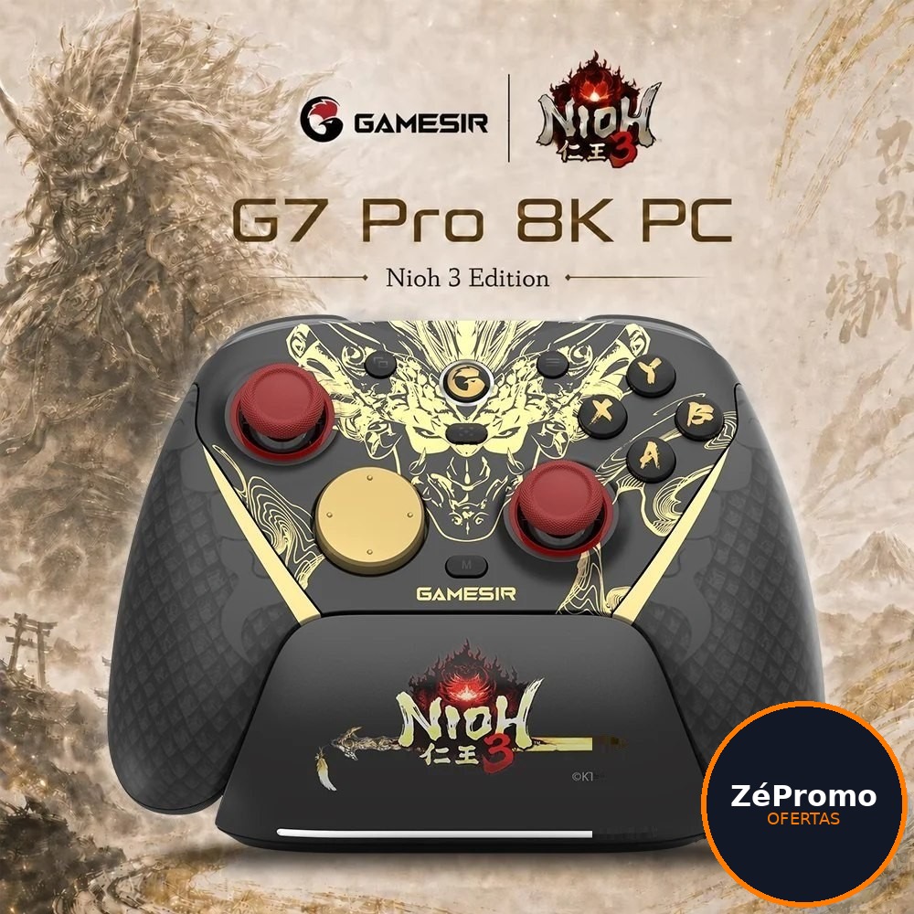 controle de videogame gamesir g7 pro 8k nioh edition wireless switch tmr gen-2