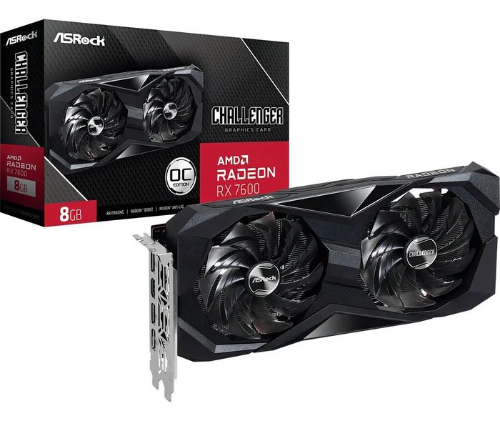 Placa de Vídeo ASRock RX 7600
