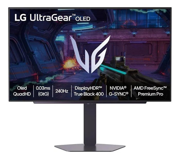 Monitor LG Ultragear 27" QHD OLED 240Hz 0.03ms