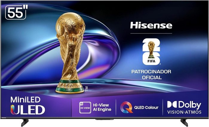 TV Hisense 55U6QV 55" 4K Mini LED