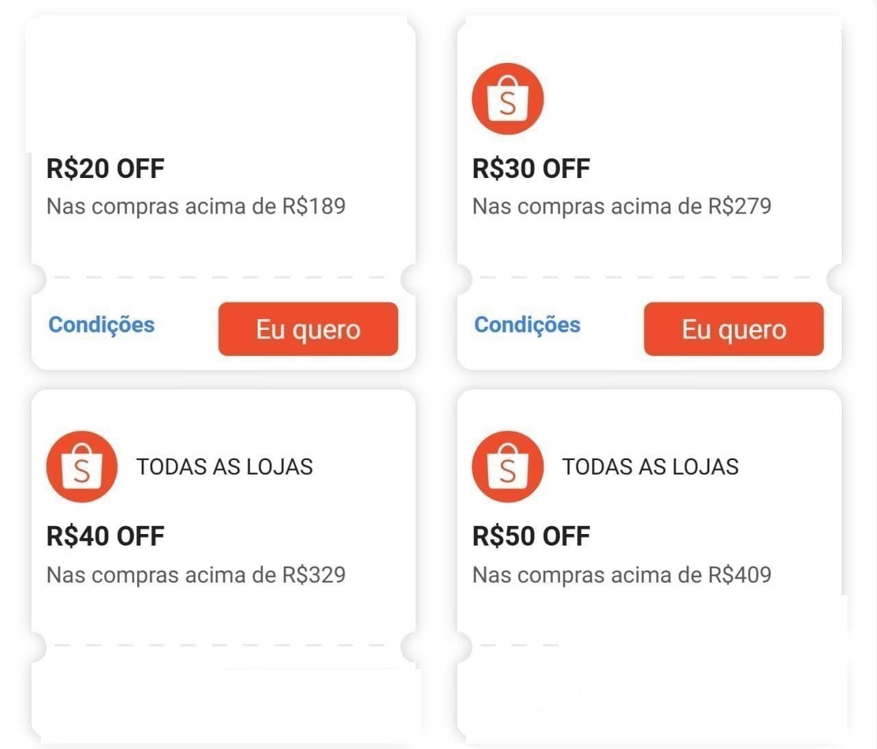 Shopee Dia De Cupons