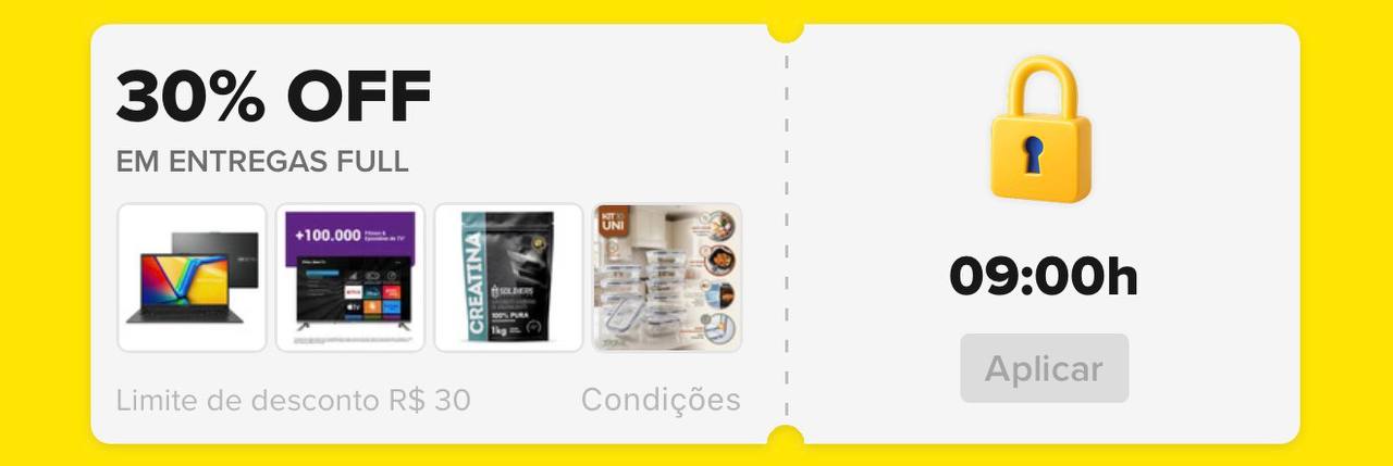 4️⃣ Resgate o cupom de 40% OFF