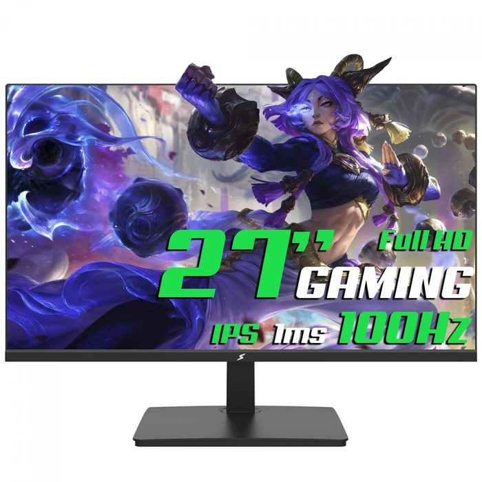 Monitor Gamer SuperFrame View, 27 Pol, Full HD, IPS, 1ms, 100HZ, FreeSync, HDMI/VGA, SFVFB-27100-FHD-PRO