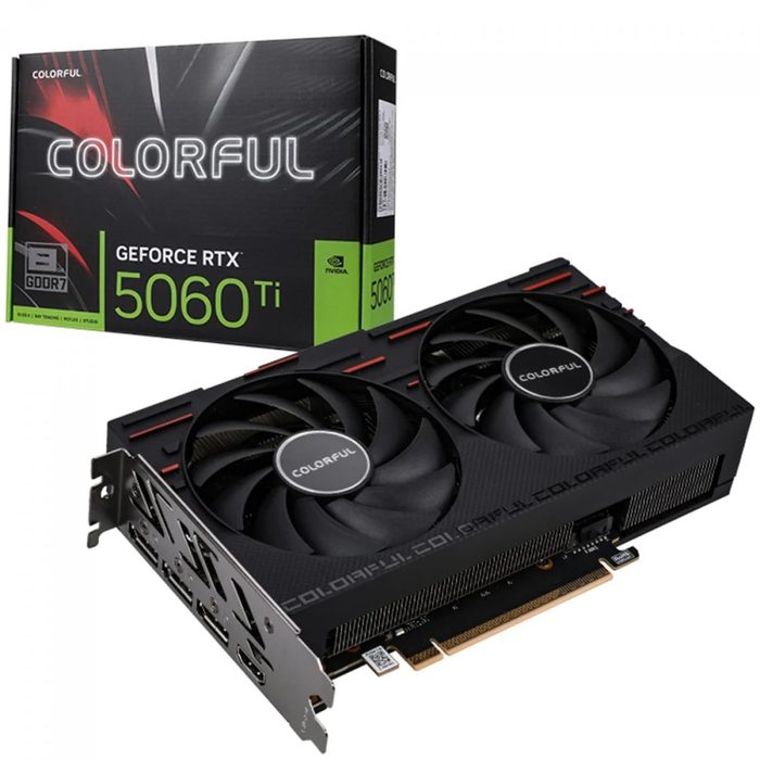 Placa de Vídeo NVIDIA RTX 5060 Ti Gaming