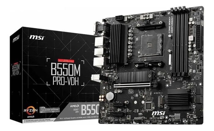 Placa Mãe MSI B550M