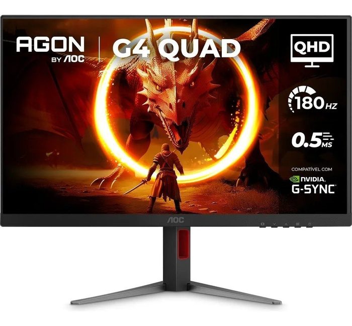 monitor aoc agon quad q27g4f 27 qhd 180hz