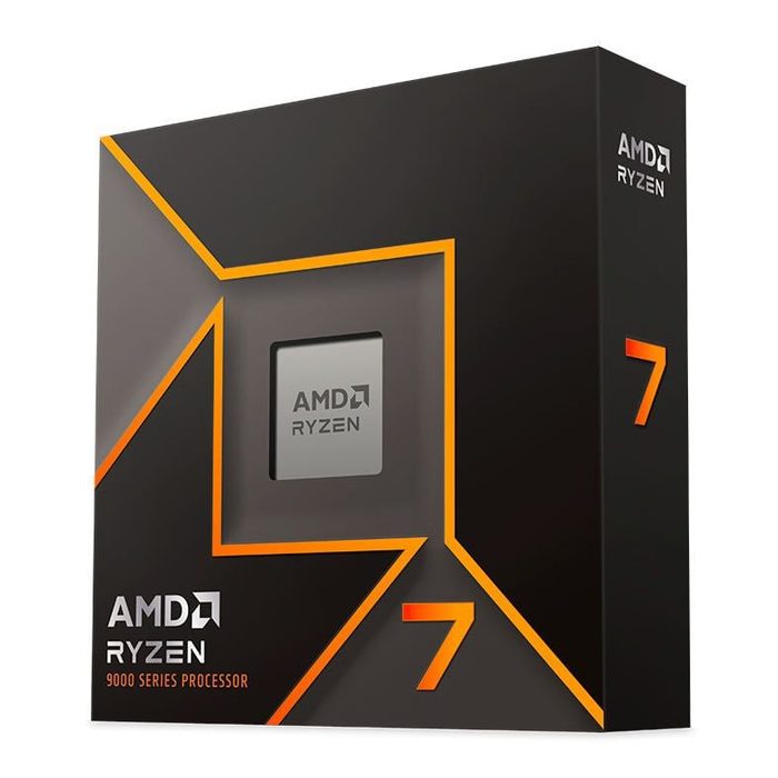 Processador AMD Ryzen 7 9700X, 8-Core, 16-Threads, 3.8GHz 5.5GHz Turbo , Cache 40MB, AM5, 100-100001404WOF