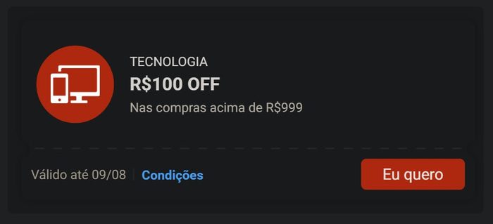 Cupom Shopee Tecnologia Ainda Ativo!