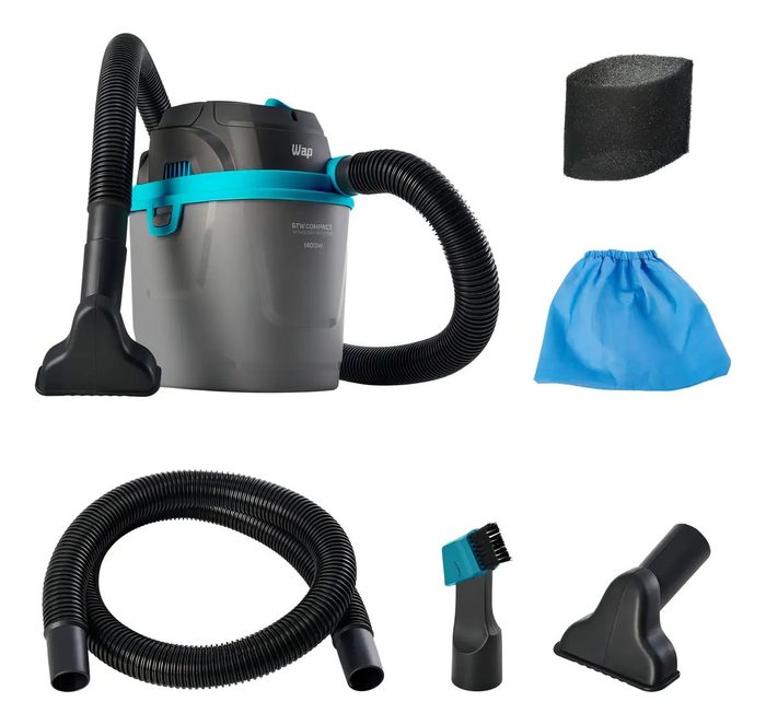 aspirador de pó wap gtw compact 1400w 5,5l