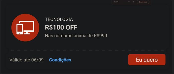 Cupom Shopee Tecnologia !