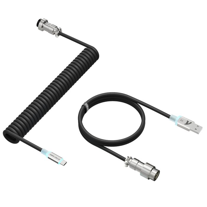 cabo attack shark c01 ultra rgb usb-c usb-a 8khz