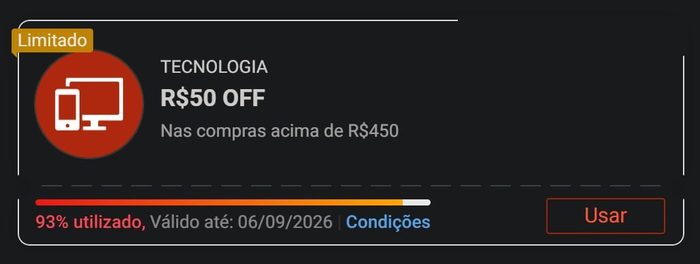 Cupom Shopee Tecnologia Esgotando !