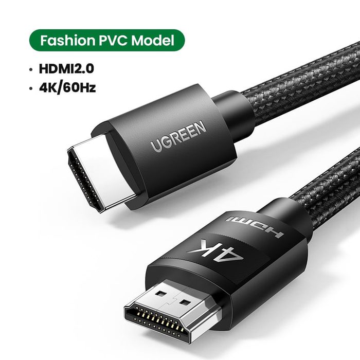 Cabo HDMI Ugreen 4K 2.0 2 metros
