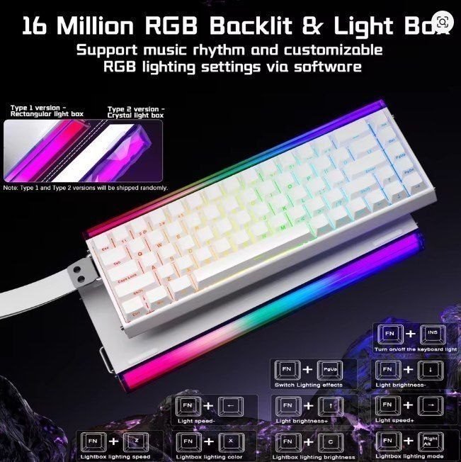 teclado aula hero 68he rapid