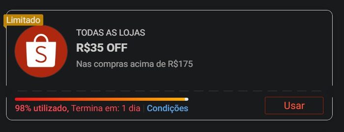🏷 Cupom: 99N4SH0