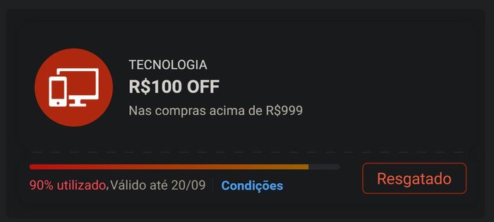 Cupom Shopee Tecnologia Voltando !