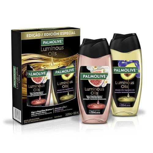 sabonete liquido palmolive luminous oils edicao especial 2x250ml