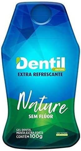 creme dental dentil nature extra refrescante gel 100g