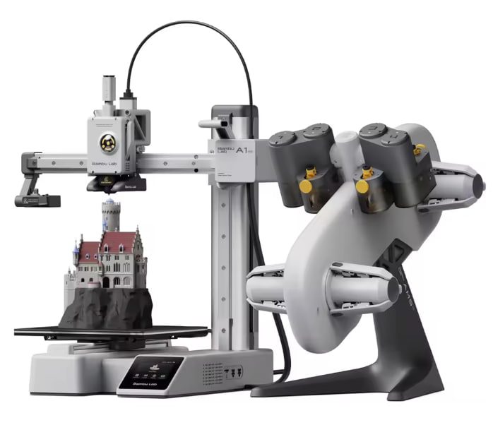 impressora 3d bambu lab a1 mini combo ams lite