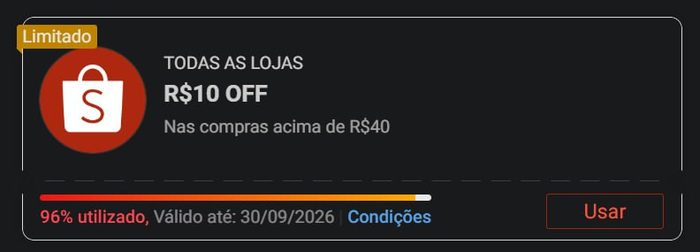 🏷 Cupom: R4P1D1NH0
