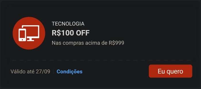 Cupom Shopee Tecnologia !