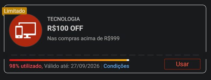 Cupom Shopee Tecnologia Voltando !