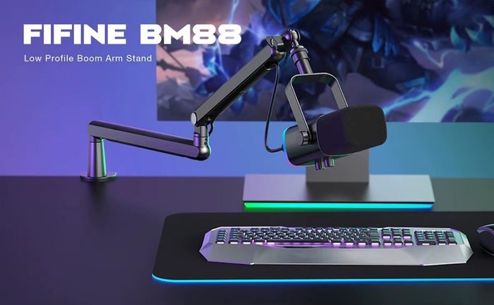 braço para microfone fifine bm88