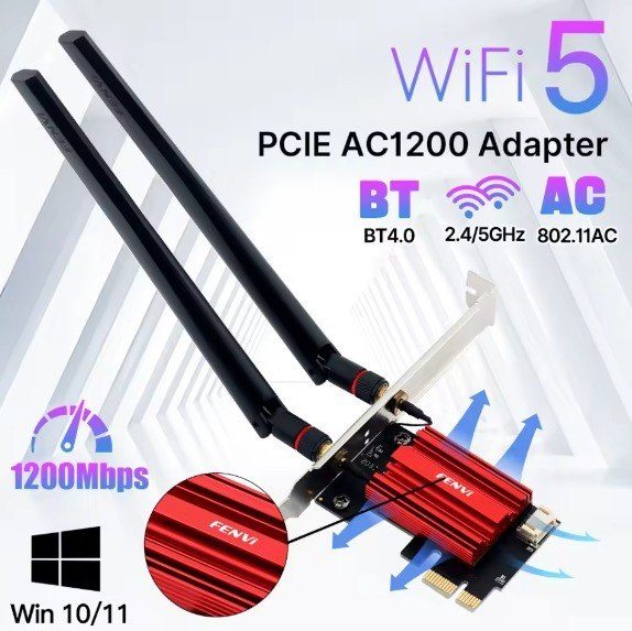 placa wifi fenvi ac1200