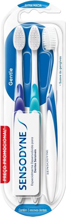 escova de dente sensodyne gentle