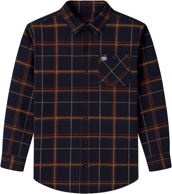 camisa field & stream classico masculino xadrez