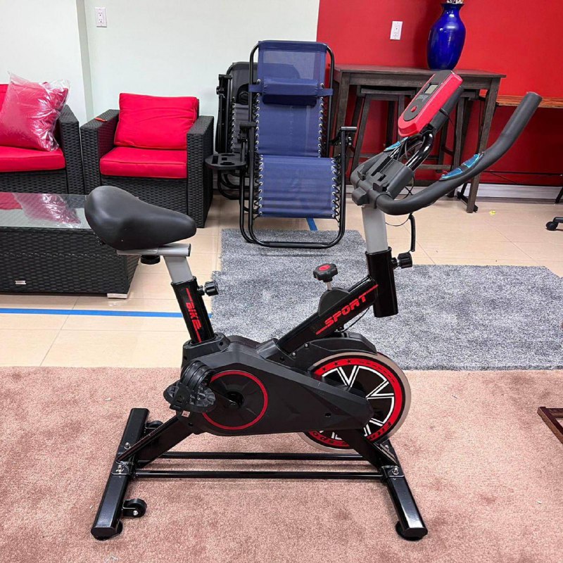 bicicleta ergométrica venda e cia xhjscrb8009 preto vermelho