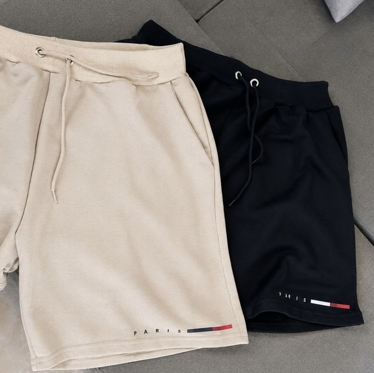 roupas kit 02 bermuda casual short moletom masculina
