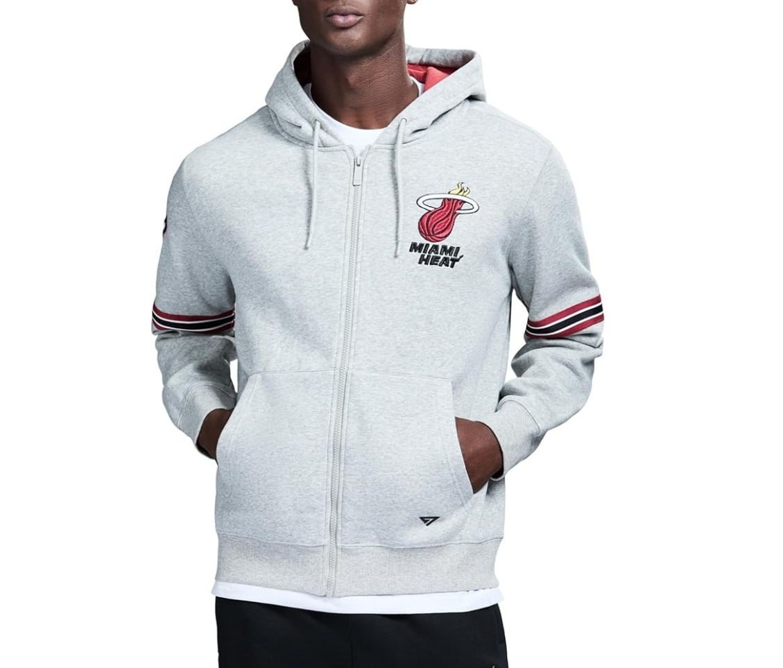 roupas nba officially licensed men's full-zip up long sleeve com capuz