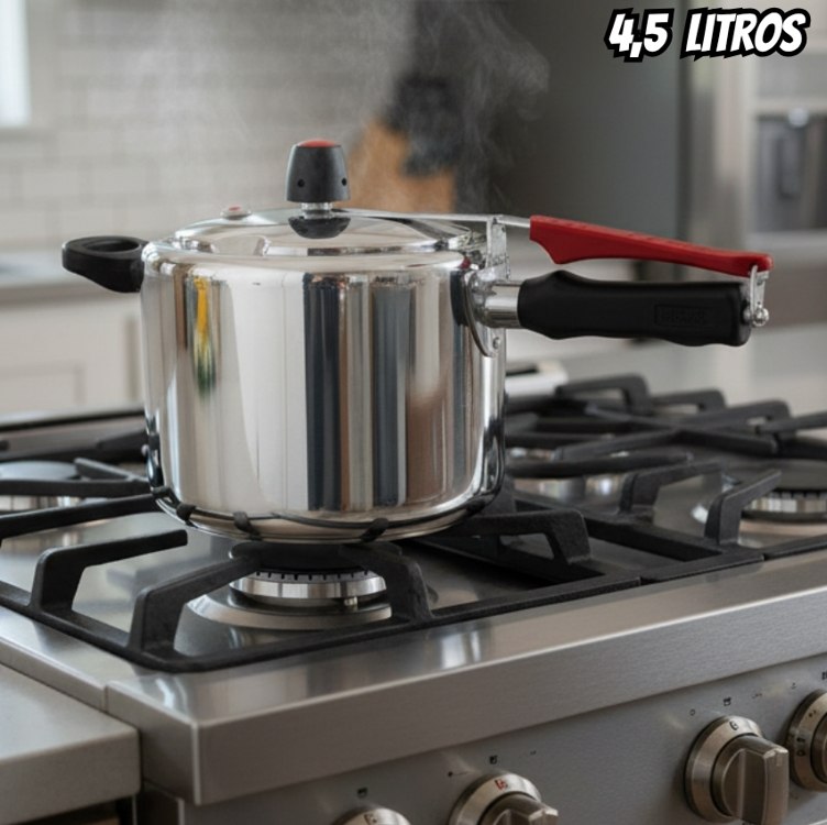 eletrodomésticos clock panela de pressão 4,5l