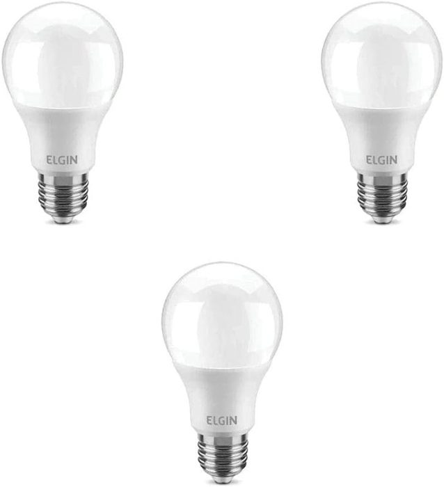 lâmpada elgin bulbo 15w bivolt 6500k